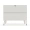 Manhattan Comfort Rockefeller Dresser, Off White and Nature 103GMC3 - alternate 4